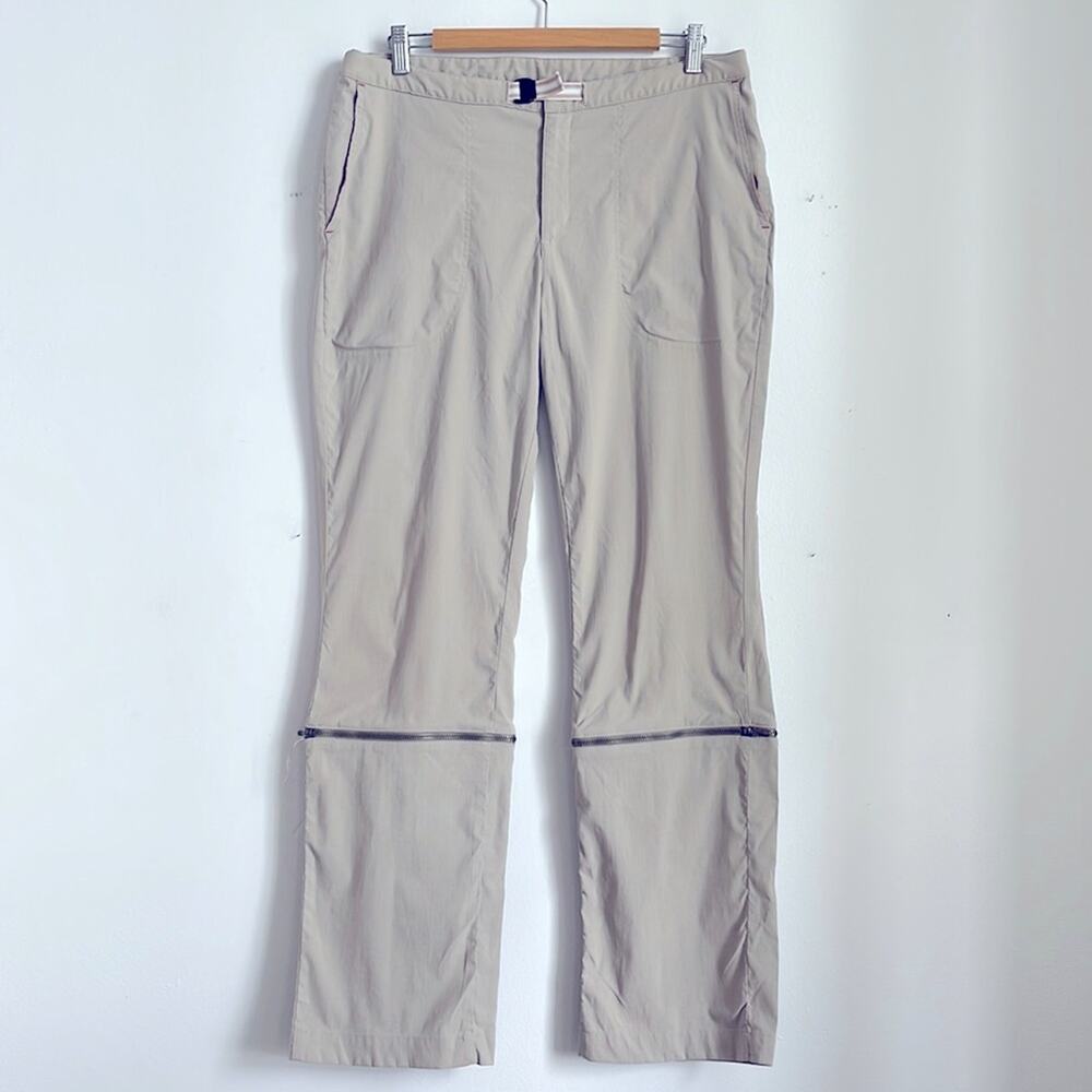 Vintage Y2K Athleta zip off convertible leg quick dry hiking pants sz L
